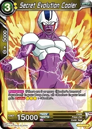 Secret Evolution Cooler - Union Force (DBS-B02)
Union Force Foil