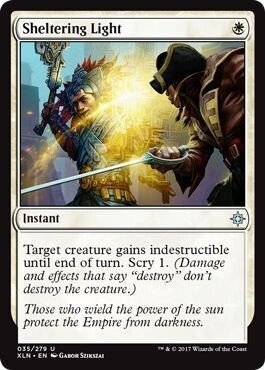 Sheltering Light 035/279
Ixalan Singles