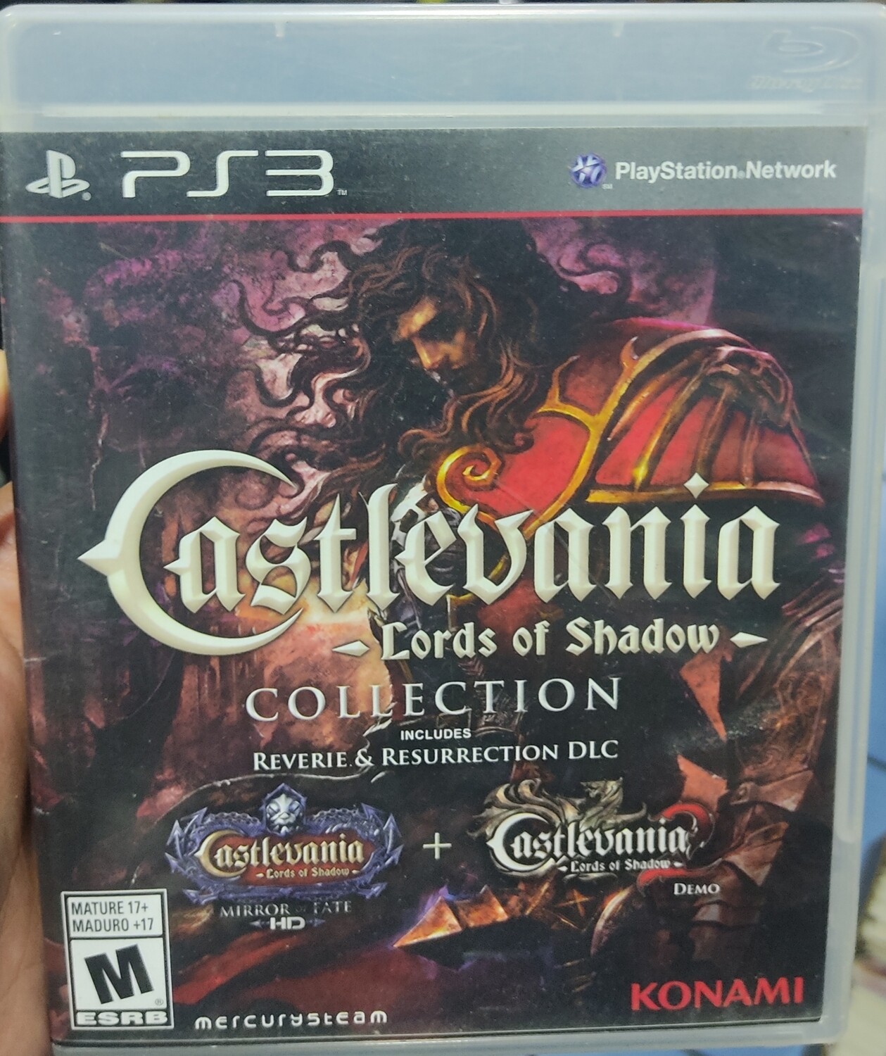 SJ Castlevania Lord of Shadow Collection Playstation 3 Usado Completo