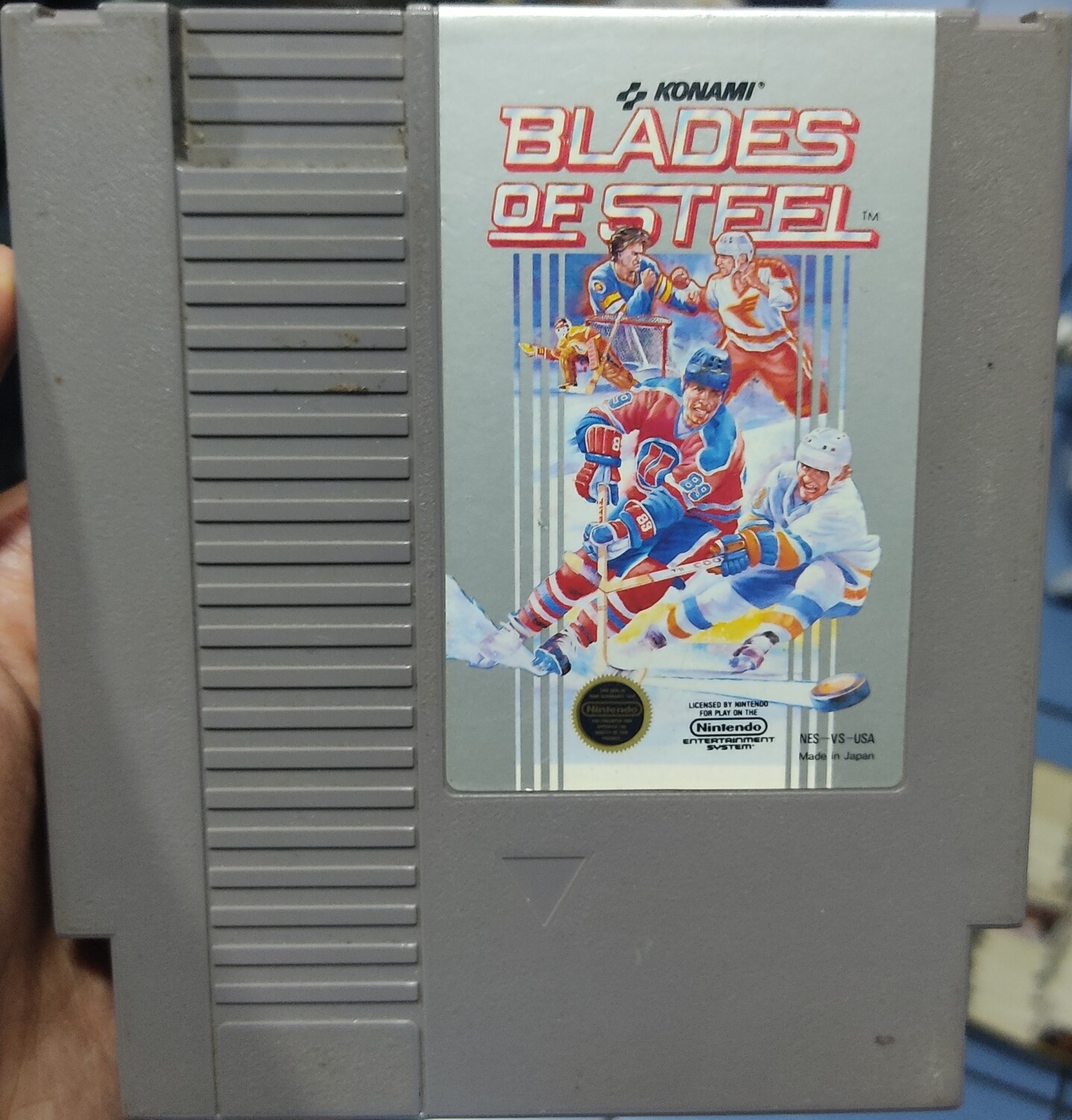 SJ Blades of Steel NES Cartucho