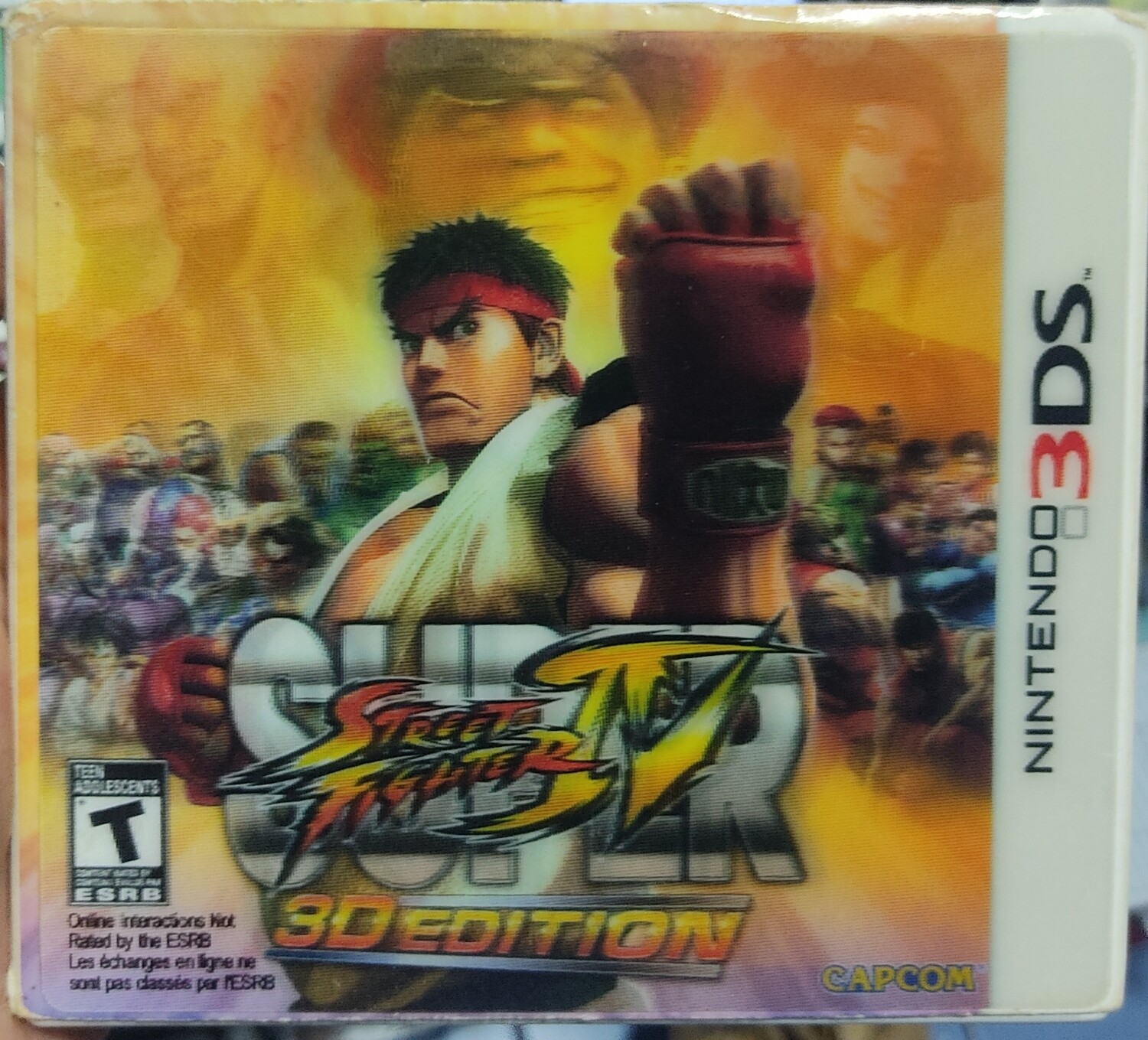 SJ Street Fighter IV 3D Edition Nintendo 3DS Usado Completo