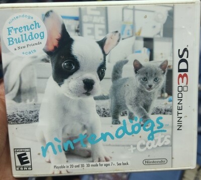 SJ Nintendogs + Cats Nintendo 3ds Usado Completo
