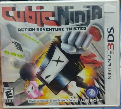 SJ3 Cubic Ninja Nintendo 3DS Nuevo Sellado