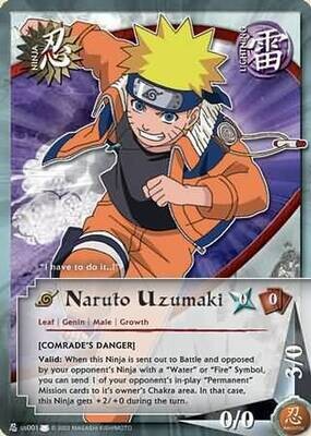 Naruto Uzumaki - N-US001 - Common Naruto: Eternal Rivalry