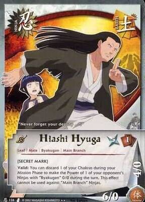 Hiashi Hyuga - N-126 - Rare
Naruto: Curse of the Sand