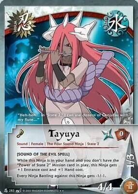 SH Tayuya - N-283 - Rare
Naruto: Battle of Destiny