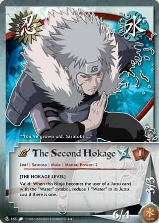 SH The Second Hokage - N-168 - Rare Naruto: Revenge and Rebirth