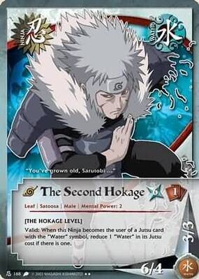 SH The Second Hokage - N-168 - Rare Naruto: Revenge and Rebirth