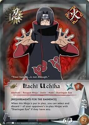 SH Itachi Uchiha - N-US037 - Rare Naruto: Eternal Rivalry