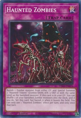 Haunted Zombies - DIFO-EN076 - Common 1st Edition Dimension Force 1st Edition Singles (espanol)