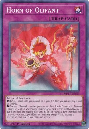 Horn of Olifant - MP21-EN149 - Common 1st Edition 2021 Mega-Tin: Ancient Battles 1st Edition Singles