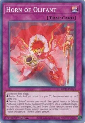 Horn of Olifant - MP21-EN149 - Common 1st Edition 2021 Mega-Tin: Ancient Battles 1st Edition Singles