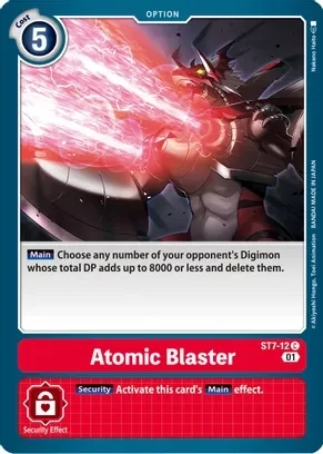 Atomic Blaster - Starter Deck 07: Gallantmon (ST-7)
Starter Deck 07: Gallantmon