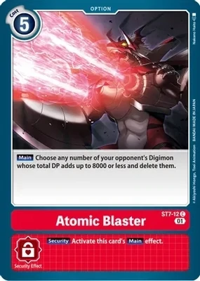 Atomic Blaster - Starter Deck 07: Gallantmon (ST-7)
Starter Deck 07: Gallantmon