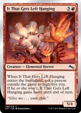 It That Gets Left Hanging 089/216 Unstable Singles