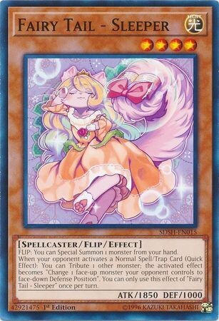 Fairy Tail - Sleeper - SDSH-EN015 - Common 1st Edition Structure Deck: Shaddoll Showdown Singles (espanol)