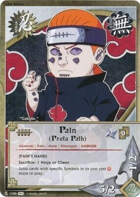 Pain (Preta Path) [Pain&#39;s Hand] - 1200 - Common
Naruto: Tournament (Chibi) Pack 3