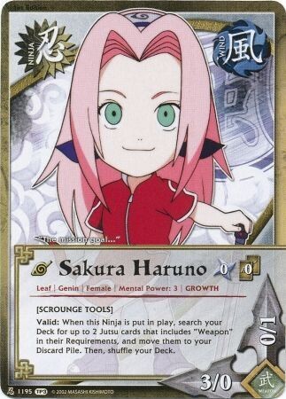 Sakura Haruno [Scrounge Tools] - 1195 - Common
Naruto: Tournament (Chibi) Pack 3 Foil