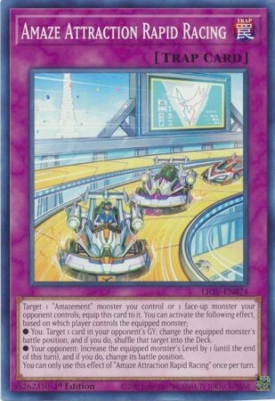 Amaze Attraction Rapid Racing - LIOV-EN074 - Common 1st EditionLightning Overdrive: LIOV 1st Edition Singles *español*
