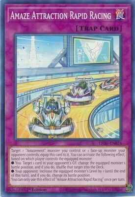 Amaze Attraction Rapid Racing - LIOV-EN074 - Common 1st EditionLightning Overdrive: LIOV 1st Edition Singles *español*