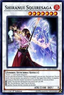 Shiranui Squiresaga - SAST-EN041 - Common 1st Edition Savage Strike 1st Edition Singles -español-