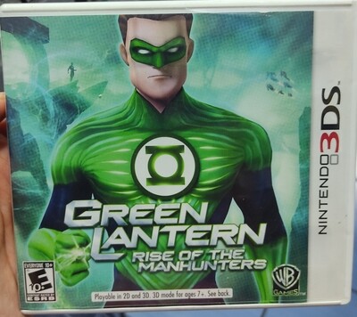 SJ3 Green Lantern Rise of the Manhunters Nintendo 3DS Usado Completo