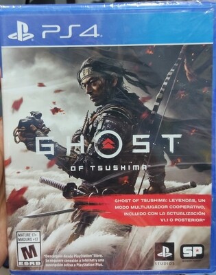 SJ4 Ghost of Tsushima Playstation 4 Nuevo Sellado