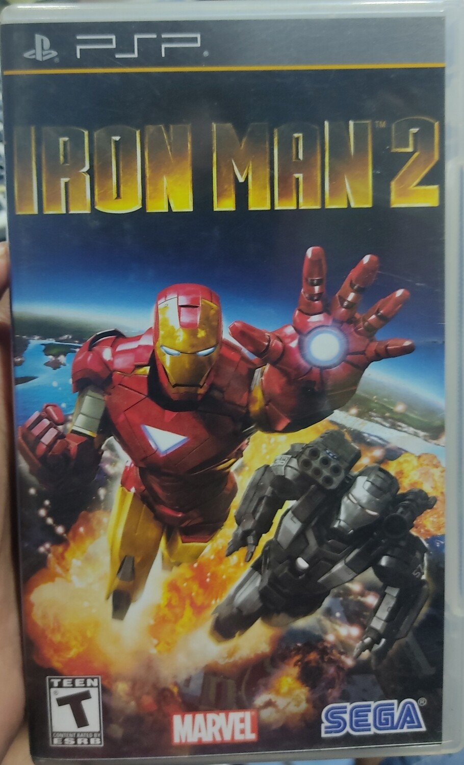 SJ Iron Man 2 PSP Usado Completo