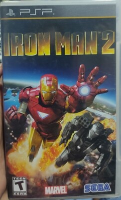 SJ Iron Man 2 PSP Usado Completo