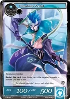 Valentina&#39;s Zealot - The Twilight Wanderer (TTW)
The Twilight Wanderer