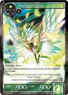 Familiar of Refrain - The Twilight Wanderer (TTW)
The Twilight Wanderer