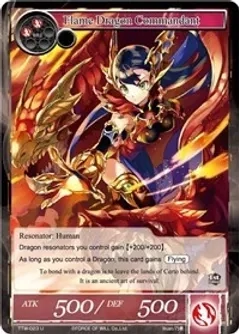 SH Flame Dragon Commandant - The Twilight Wanderer (TTW)
The Twilight Wanderer