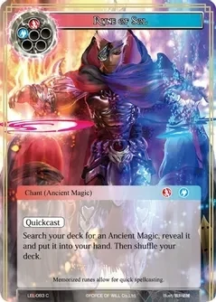 Rune of Sol - Legacy Lost (LEL)
Legacy Lost