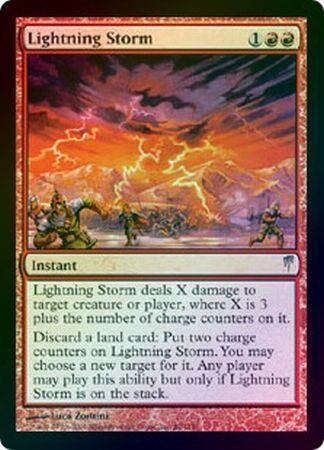 Lightning Storm - Foil
Coldsnap Foil Singles