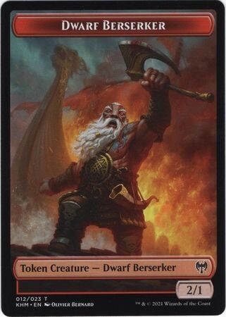 Dwarf Berserker Token 012/023 - Kaldheim Kaldheim Singles(Español)
