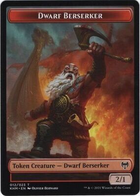 Dwarf Berserker Token 012/023 - Kaldheim Kaldheim Singles(Español)