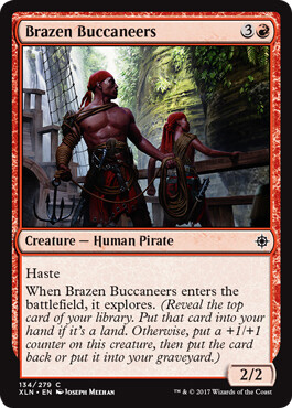 Brazen Buccaneers 134/279 Ixalan Singles
