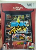 SH SNK Arcade Classics Vol 1 Nintendo Wii Usado Completo