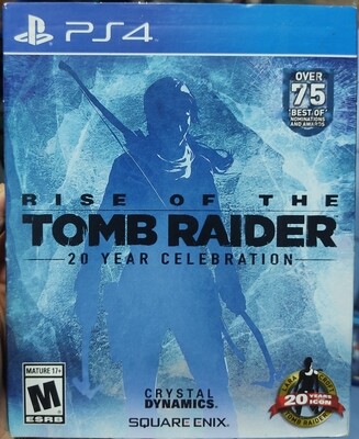 SJ Rise of the Tomb Raider 20 Years Celebration Playstation 4 Usado Completo
