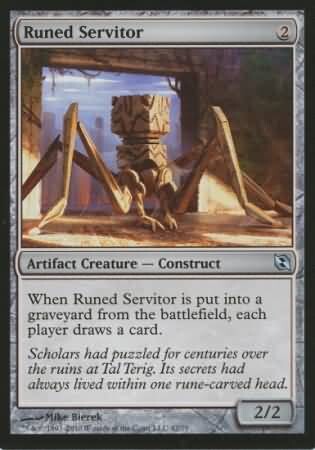 Runed Servitor Duel Decks Elspeth vs. Tezzeret Singles