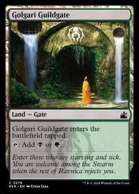 Golgari Guildgate 0278 Ravnica Remastered Singles