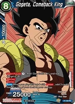 Gogeta, Comeback King (Broly Pack Vol. 3) - Promotion Cards (PR)
Promotion Cards