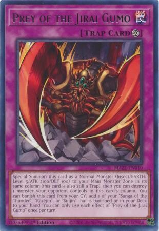 Prey of the Jirai Gumo - MAZE-EN010 - Rare 1st Edition Maze of Memories 1st Edition Singles