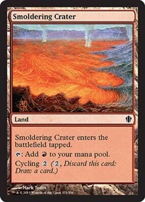 Smoldering Crater
Commander 2013 Singles(Español)