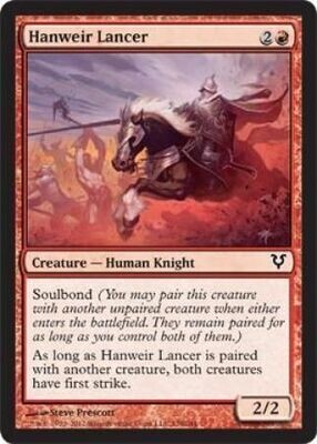 Hanweir Lancer 138/244 - Avacyn Restored Singles