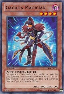 Gagaga Magician - YS13-EN009 - Common 1st Edition Starter Deck: Super Starter: V for Victory [YS13]