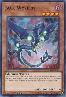 Jack Wyvern - COTD-EN013 - Common 1st Edition Code of the Duelist 1st Edition Singles *Espanol*