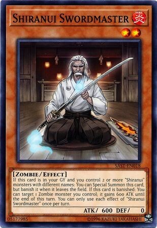 Shiranui Swordmaster - SAST-EN018 - Common Unlimited Savage Strike Unlimited Singles