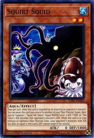 Squirt Squid - SAST-EN029 - Common 1st Edition Savage Strike 1st Edition Singles (espanol)