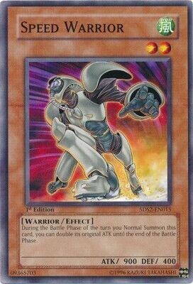 Speed Warrior - 5DS2-EN015 - Common 1st Edition
Starter Deck: 5D&#39;s (2009) [5DS2] 1st Edition Singles